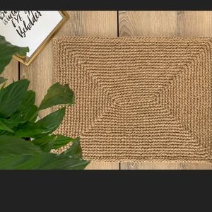 Set Farmhouse Jute Table Mats